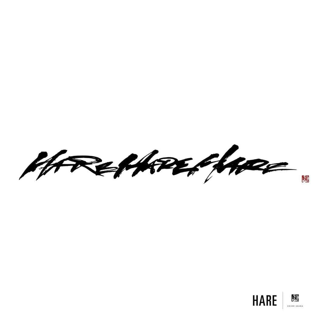 赤間紫動のインスタグラム：「.﻿ - HARE × Shido Akama -﻿ “HARE”LUCUA osaka Limited﻿ - - -﻿ @hare_lucua @hare_official - - -﻿ #HARE #ハレ #晴 #lucua #ルクア大阪」