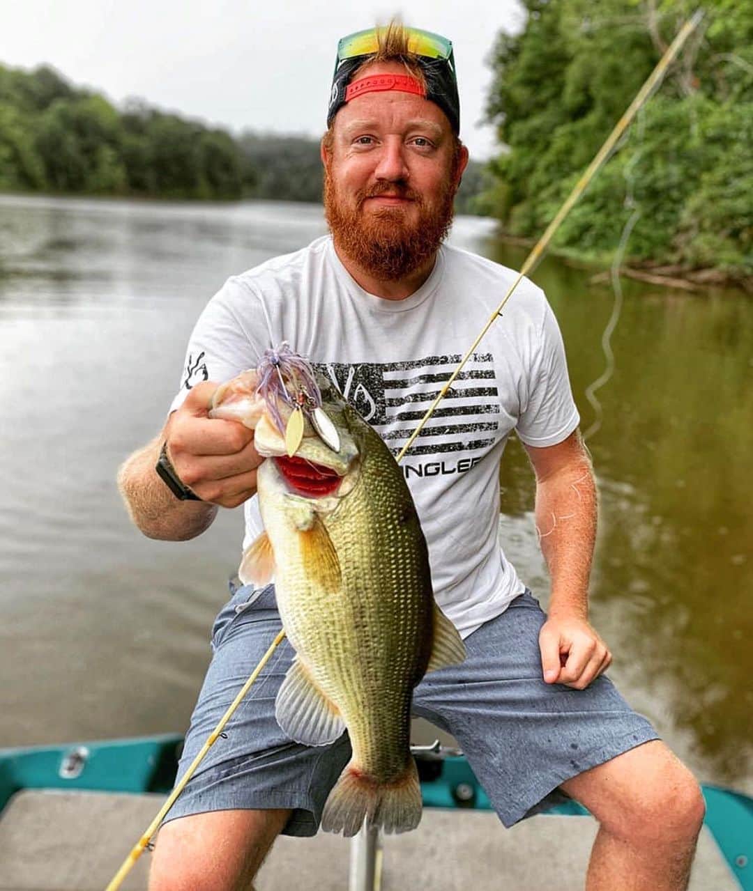 Filthy Anglers™さんのインスタグラム写真 - (Filthy Anglers™Instagram)「It’s gonna rain, don’t fish they say, uh uh I’m going! Just ask @stier523 who snuck out in a rain storm, turned out ok I’d say. Nothing wrong with fishing in the rain as long as you can do it safely, no lightning obviously. I for one prefer fishing in the rain over straight sun any day! Congrats on the catch buddy you are Certified Filthy www.filthyanglers.com #fishing #bassfishing #angler #outdoors #nature #bigbass #teamfilthy #getfilthy #fish #filthyanglers #anglerapproved #kayak #fish #chunk」8月23日 10時49分 - filthyanglers