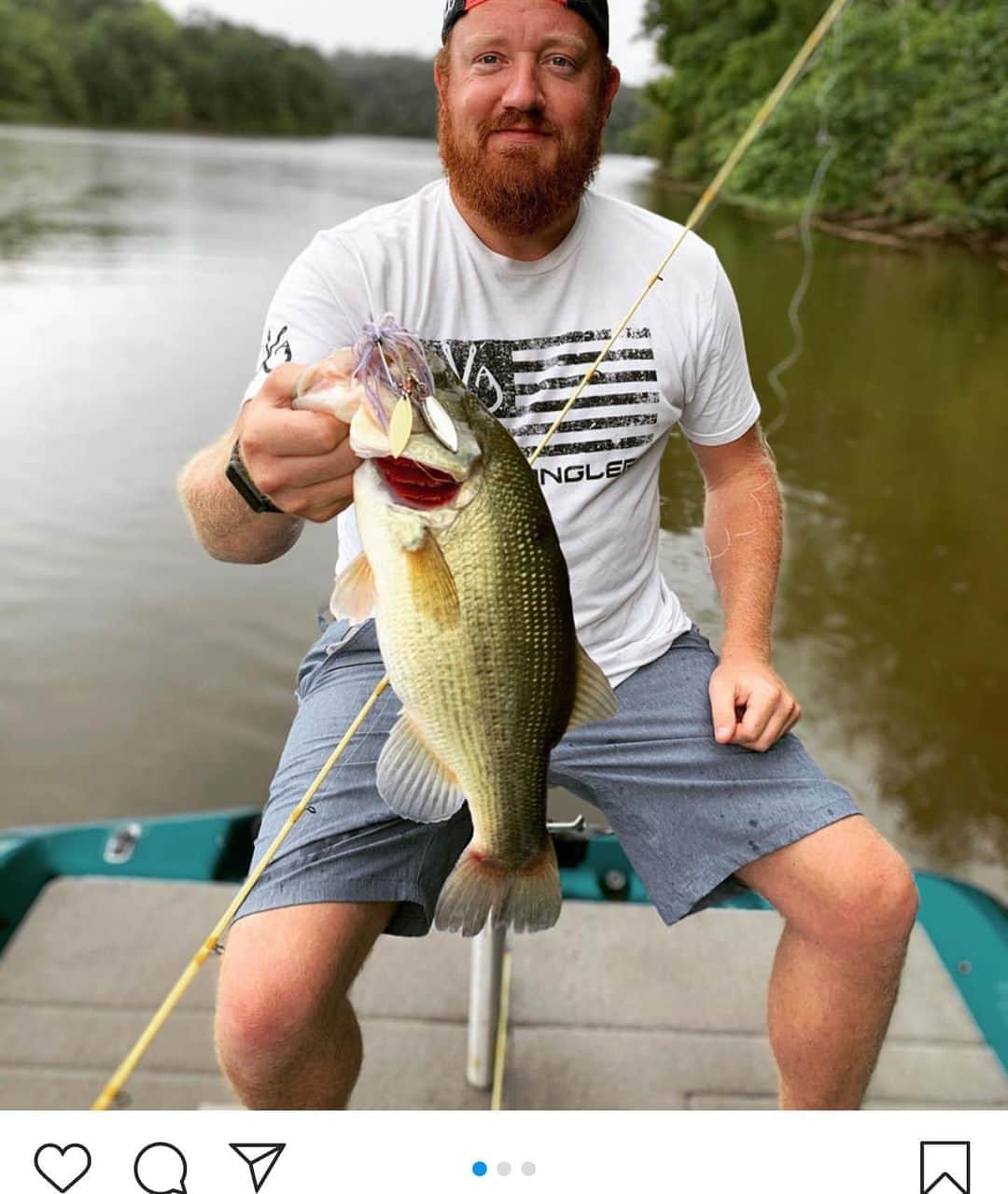 Filthy Anglers™さんのインスタグラム写真 - (Filthy Anglers™Instagram)「It’s gonna rain, don’t fish they say, uh uh I’m going! Just ask @stier523 who snuck out in a rain storm, turned out ok I’d say. Nothing wrong with fishing in the rain as long as you can do it safely, no lightning obviously. I for one prefer fishing in the rain over straight sun any day! Congrats on the catch buddy you are Certified Filthy www.filthyanglers.com #fishing #bassfishing #angler #outdoors #nature #bigbass #teamfilthy #getfilthy #fish #filthyanglers #anglerapproved #kayak #fish #chunk」8月23日 10時49分 - filthyanglers