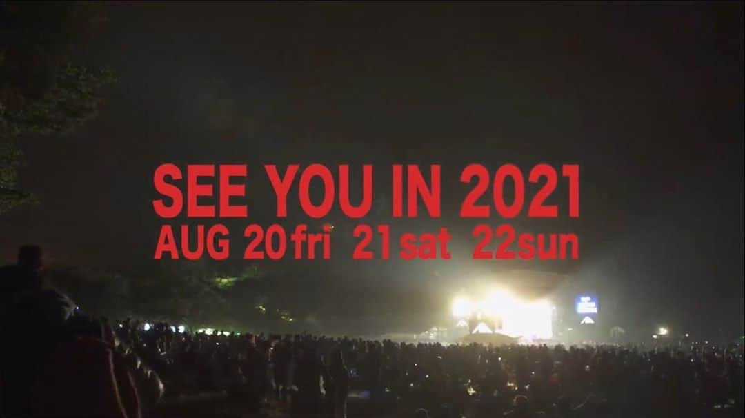 marikill66さんのインスタグラム写真 - (marikill66Instagram)「✼ SEE YOU IN 2021!! * #seeyouin2021 #fujirock2020 #フジロック2020 #fujirockfestival #フジロック #fujirockfestival2020liveonyoutube #keeponfujirock #キープオンフジロック #おうちでフジロック * #marikill66_0823 #marikill66frf」8月23日 22時15分 - marikill66