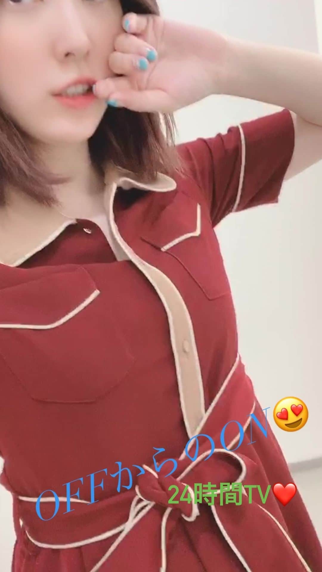 のインスタグラム：「#早着替え」