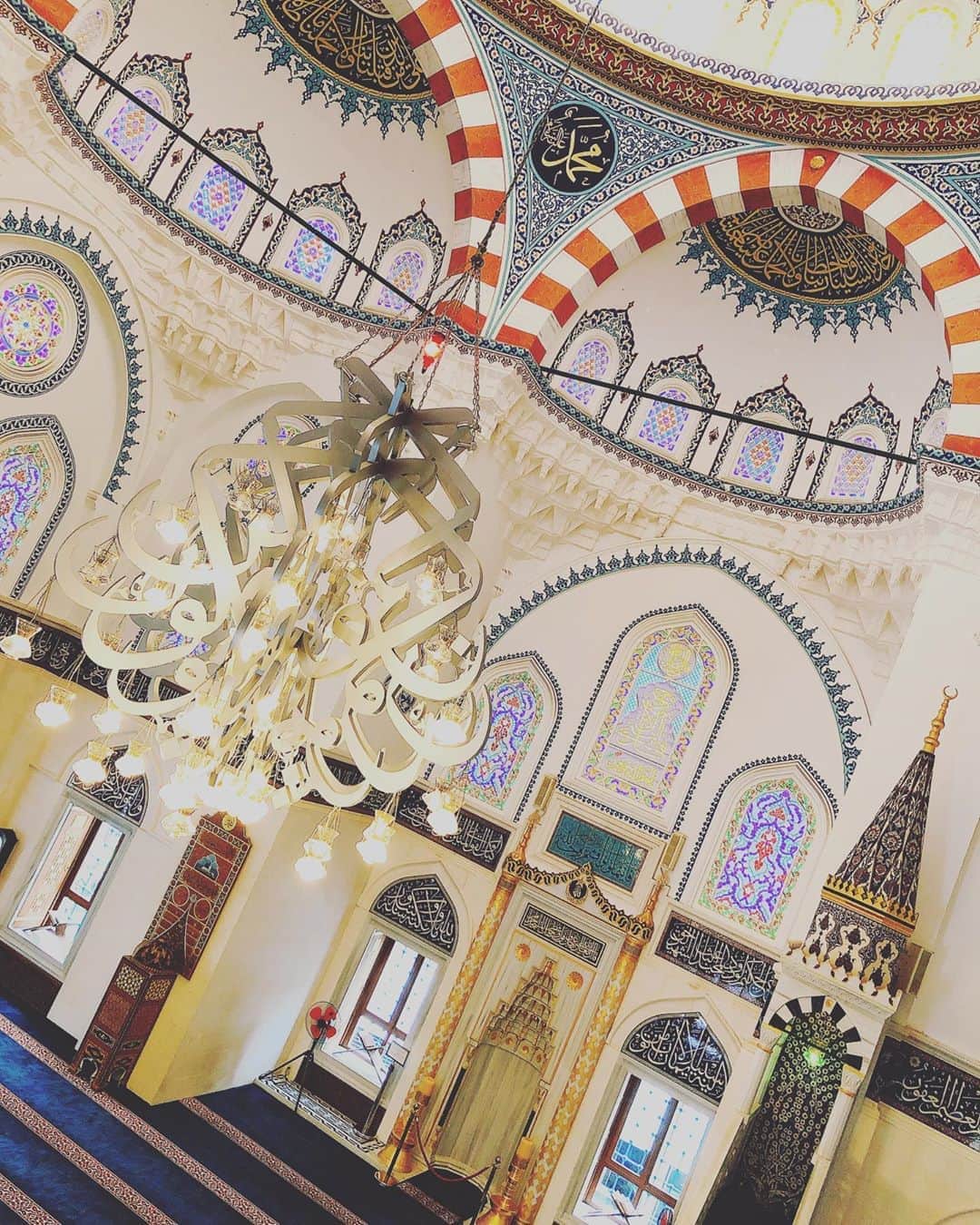 藤原絵里さんのインスタグラム写真 - (藤原絵里Instagram)「・ 美しさにため息🕌 ・ #モスク #東京ジャーミイ #イスラム教 #tokyocamii #turkishculturalcenter」8月23日 14時02分 - erifujiwara0523