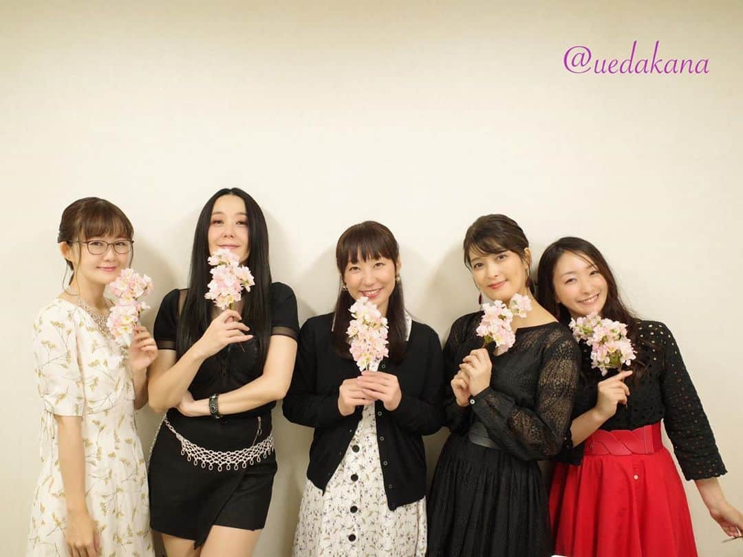 植田佳奈のインスタグラム：「#fate_sn_anime #fate #fate_hf #舞台挨拶 #ライブビューイング #桜 #映画」