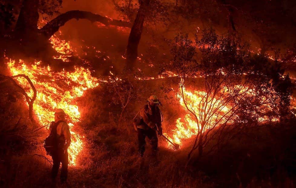 レイチェル・ゾーのインスタグラム：「Our beautiful state of California is burning like never before. It is unfathomable damage and overwhelming for our heroes to fight these fires in record breaking heat.  Please help in anyway you can the devastation is immeasurable and still going strong. I am eternally grateful to all of our heroic #firefighters risking their lives to keep us safe.  Let us please help them 🙏🏻 Link in bio. 💔😪 XoRZ」