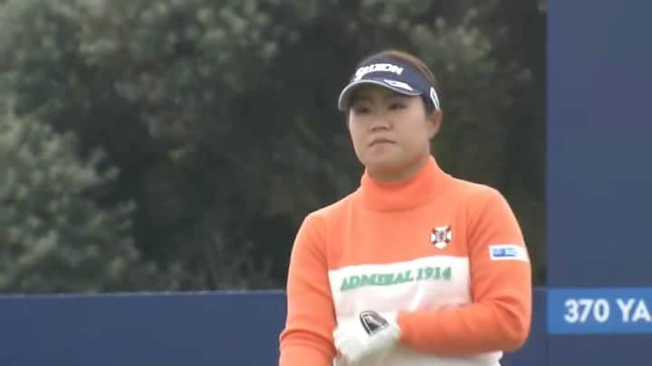 テレビ朝日「ゴルフ」のインスタグラム：「畑岡奈紗プロの全英女子オープン3日目ハイライトです⛳️  #全英女子オープン #aigwo #ロイヤルトゥルーン #畑岡奈紗 #nasahataoka #ゴルフ #golf #テレビ朝日」