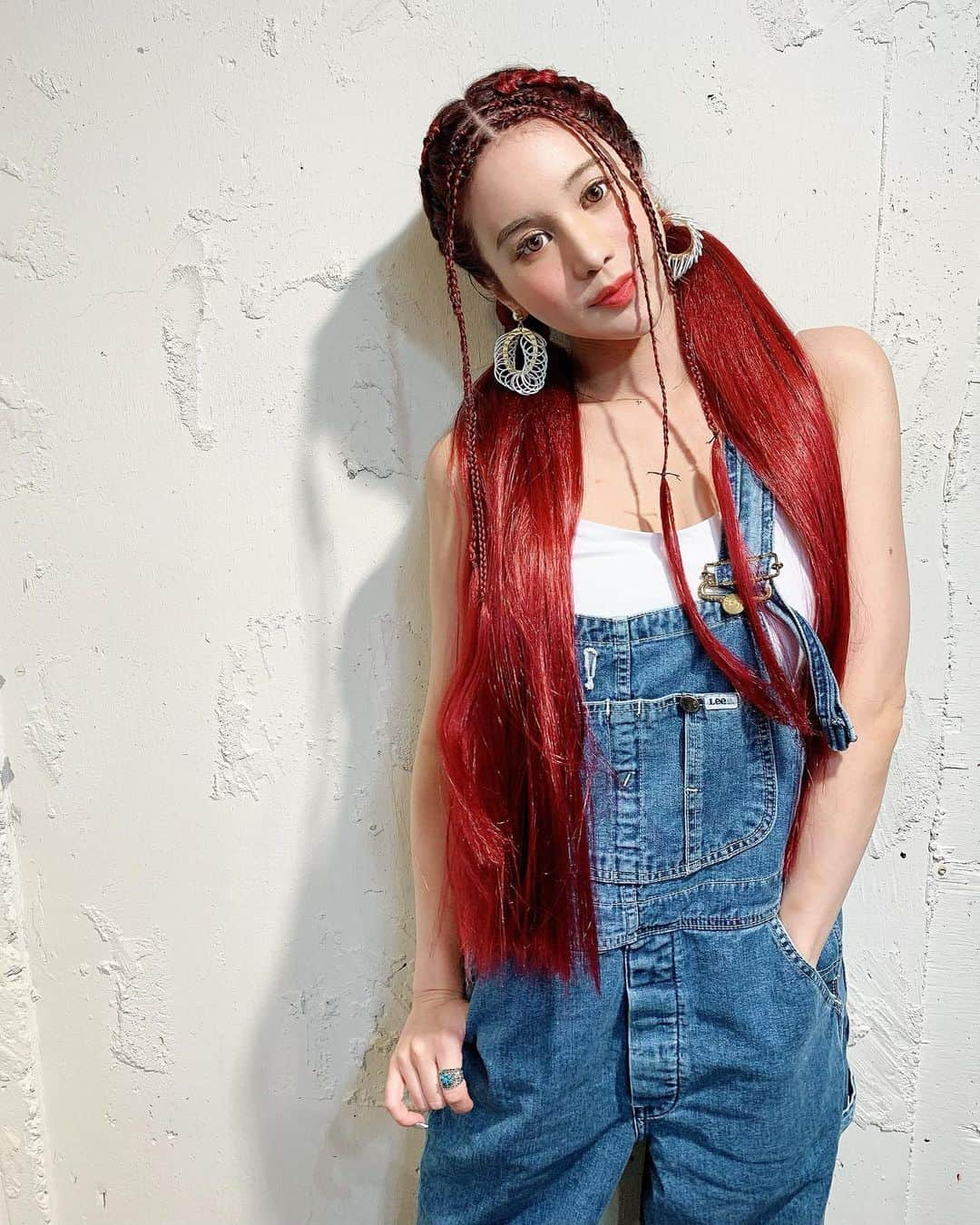 Yuriyaさんのインスタグラム写真 - (YuriyaInstagram)「🥺👶⭐️ しんごなんでも出来るのね💁‍♀️🔥  @s4n5go_fi_ne #hair #braids」8月23日 15時36分 - yuriya_michelle