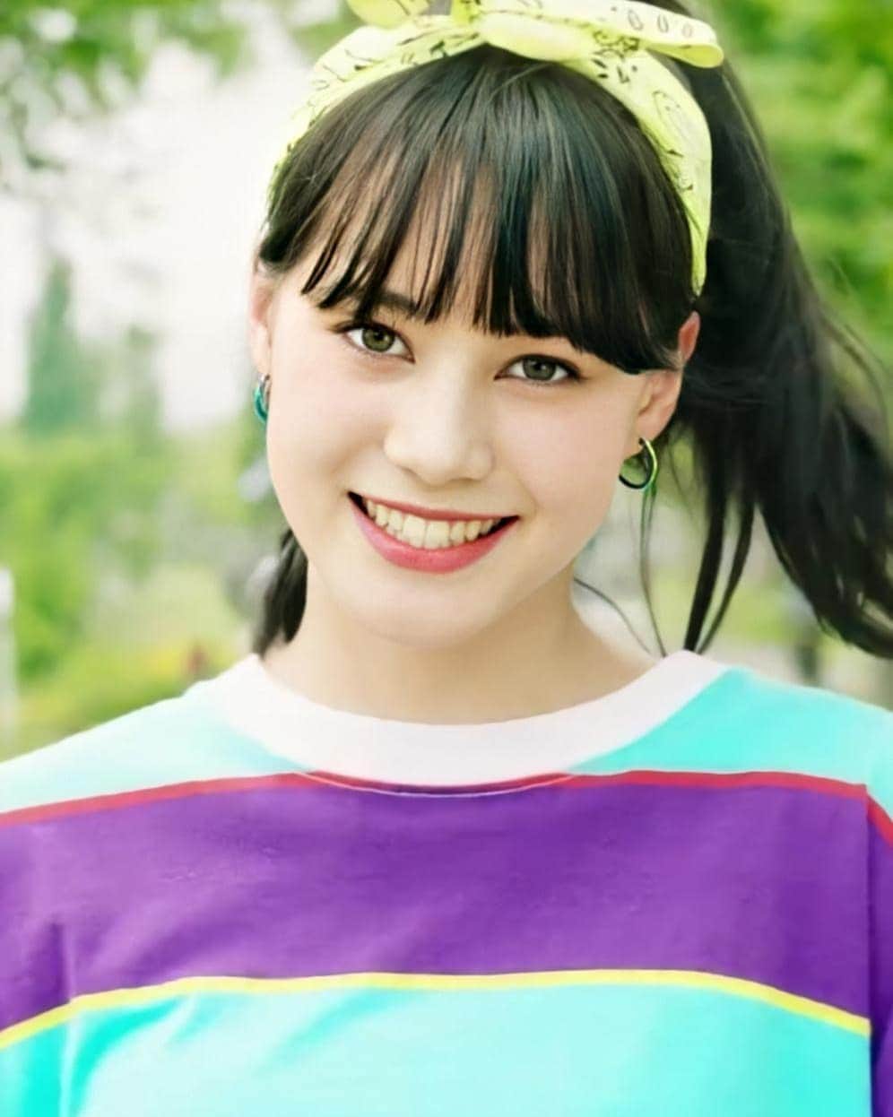 ニナ（ヒルマンニナ）のインスタグラム：「smile 🌸♡ credits: @wonho.mxs ❤ #NiziU #Nina #ニナ #니쥬 #니나 #ニジュー」