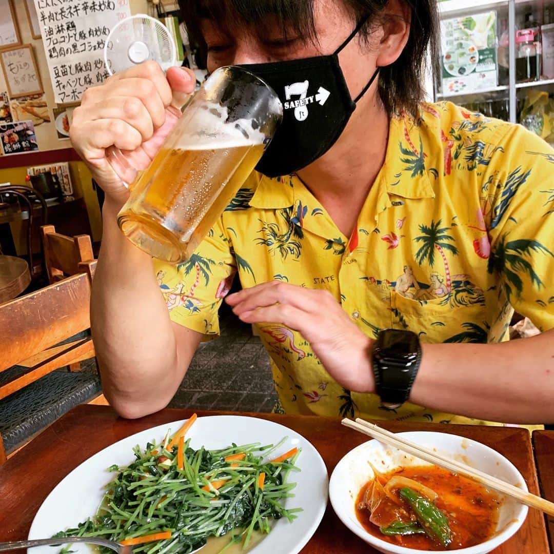 Gたかしさんのインスタグラム写真 - (GたかしInstagram)「飲むつもりなかったのに。。夏はビールなんだなぁ。。」8月23日 15時48分 - g_takashi.kinkin