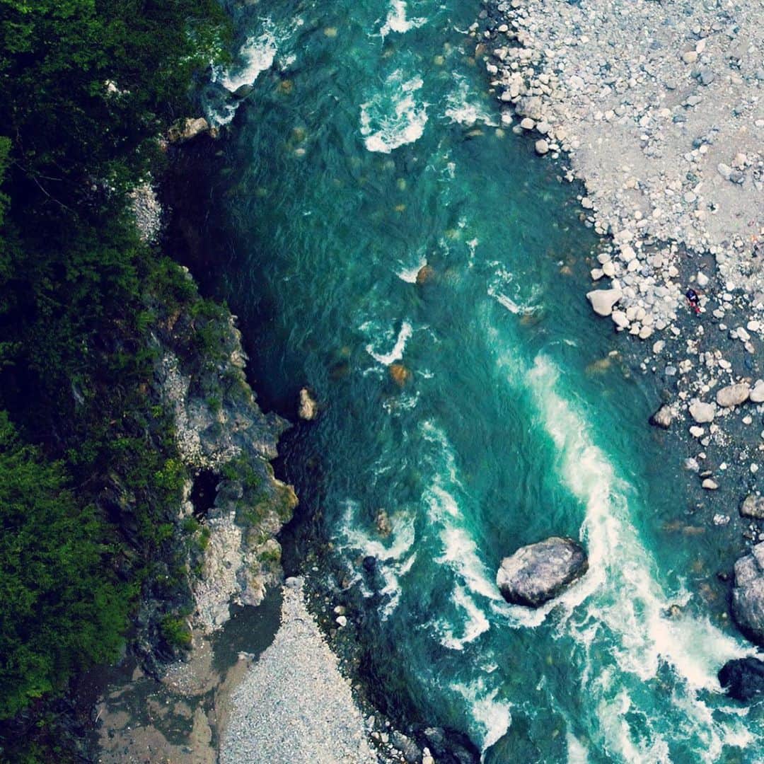 大森皓のインスタグラム：「⛺️ #okutama #okutamalake  #dji #djimavicmini #camping」