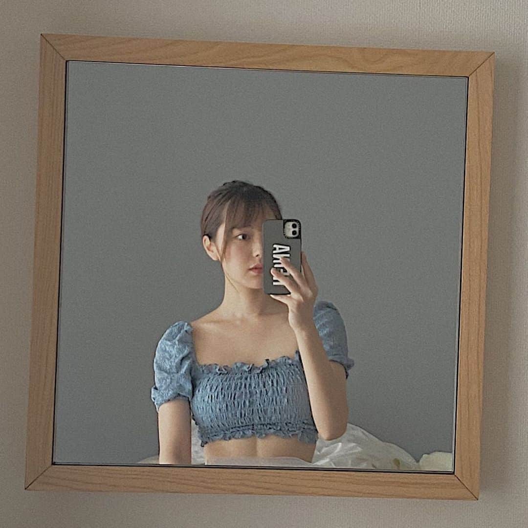 藤村玲衣のインスタグラム：「グルテンフリーを心がけて過ごした結果、少し体が引き締まってきた気が、、、！筋肉が少ないので、ピラティスでも初めてみようかな☺️✨  暑い日が続いてますが、熱中症には気をつけてください😭  #夏 #ピラティス #東京 #グルテンフリー」