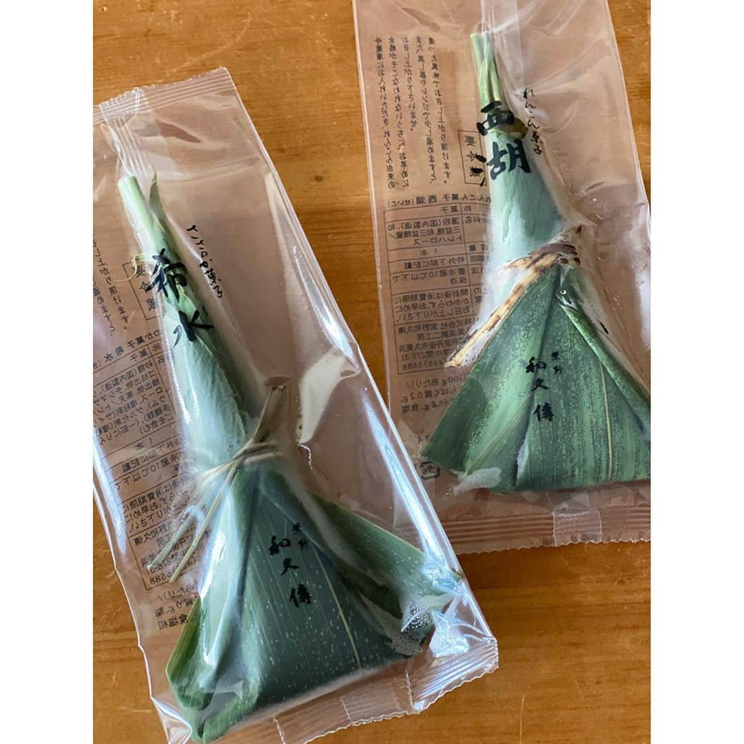 新井麻希さんのインスタグラム写真 - (新井麻希Instagram)「* 希水も美味しいけど、やっぱ西湖！ 涼しいねー🎐 * #和久傳 #西湖 #れんこん菓子 #希水 #ささのか菓子」8月23日 17時14分 - makiarai58