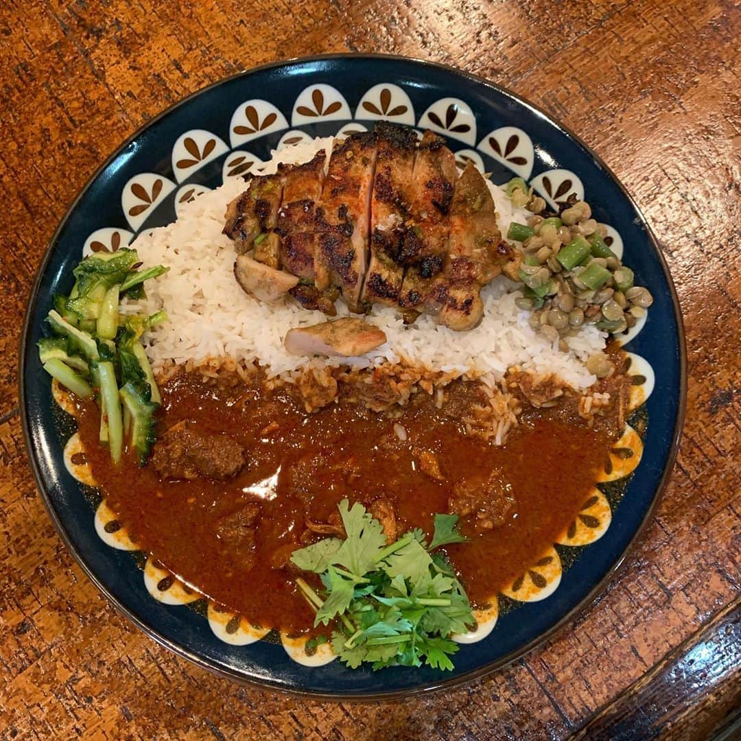 宍戸留美さんのインスタグラム写真 - (宍戸留美Instagram)「#hatha_curry #curry #カレー #下北沢 #スリランカ #srilanka #人気 #昼営業 #チキン #リーズナル #本格派 #日本人の口に合う #まだ食べてない #今年の夏 #食べる #ランチ #テイクアウト #駅近」8月23日 17時26分 - rumishishido