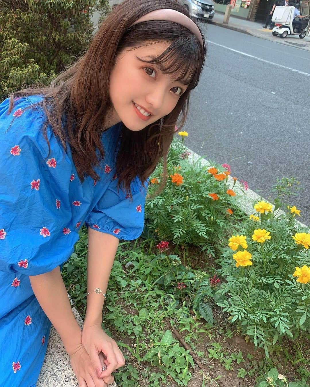 中山星香さんのインスタグラム写真 - (中山星香Instagram)「お花しか勝たん！🌼」8月23日 18時34分 - seika0705n