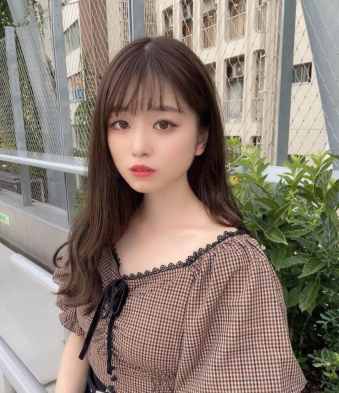 朴木優香里のインスタグラム：「新しい服買ってさっそく👗❤︎ エクステつけたよ✌︎❤︎」