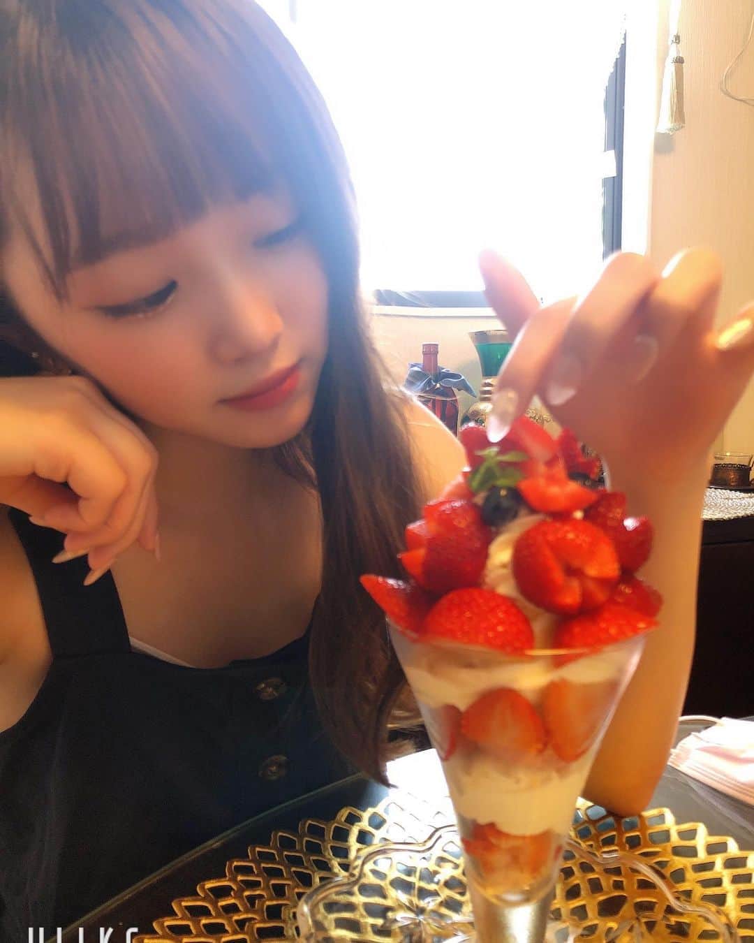 平野夢来（ゆぴぴ）のインスタグラム：「夏っぽいことしてきたよ〜\♥/」