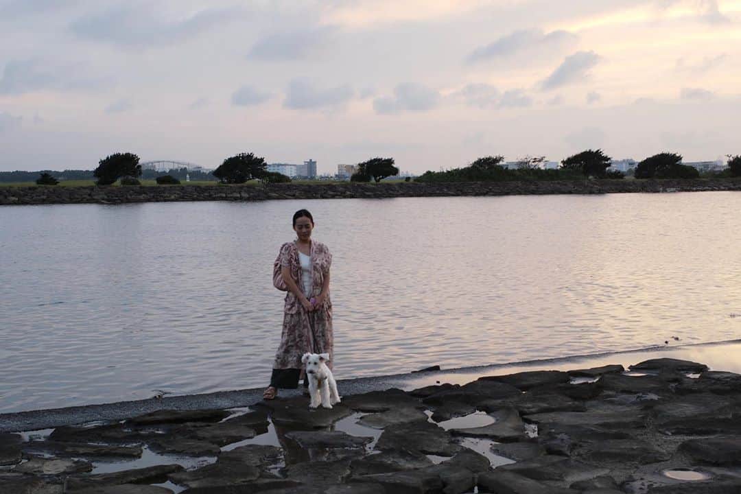 のインスタグラム：「. 晩夏  今年は旅行にいけないから 週末は東京で散歩ばかりしている  #mutsulannsora」