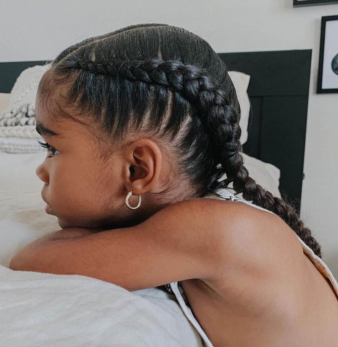 I N S T A B R A I Dのインスタグラム：「Mini Instabraider rocking the most amazing styles 🤩🤩」