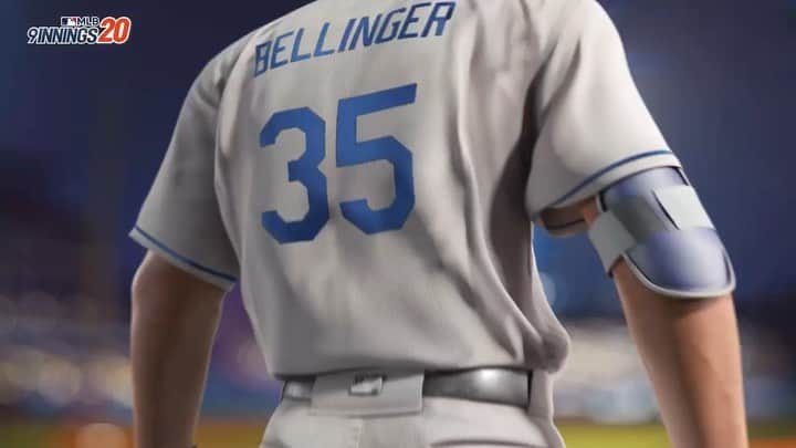 クレイ・ベリンジャーのインスタグラム：「The 2020 Season is in full swing, check me out on MLB 9 Innings 20!」