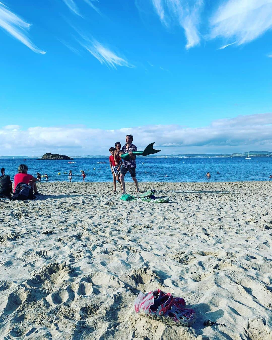 JULIEN D'YSさんのインスタグラム写真 - (JULIEN D'YSInstagram)「The little mermaid 🧜‍♀️ #sablesblancs #douarnenez #treboul#finistere」8月24日 2時51分 - juliendys