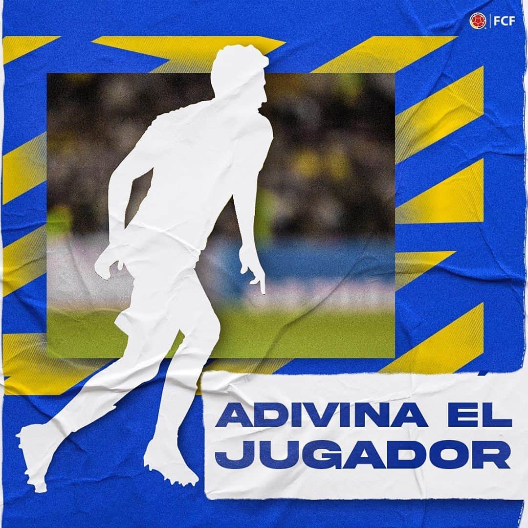 サッカー コロンビア代表チームのインスタグラム：「¿Puedes descubrir al jugador? 🤨  ¿Quién está detrás de esta silueta? 👥  Demuestra tu fanatismo y comenta con tu respuesta 🇨🇴🥳」