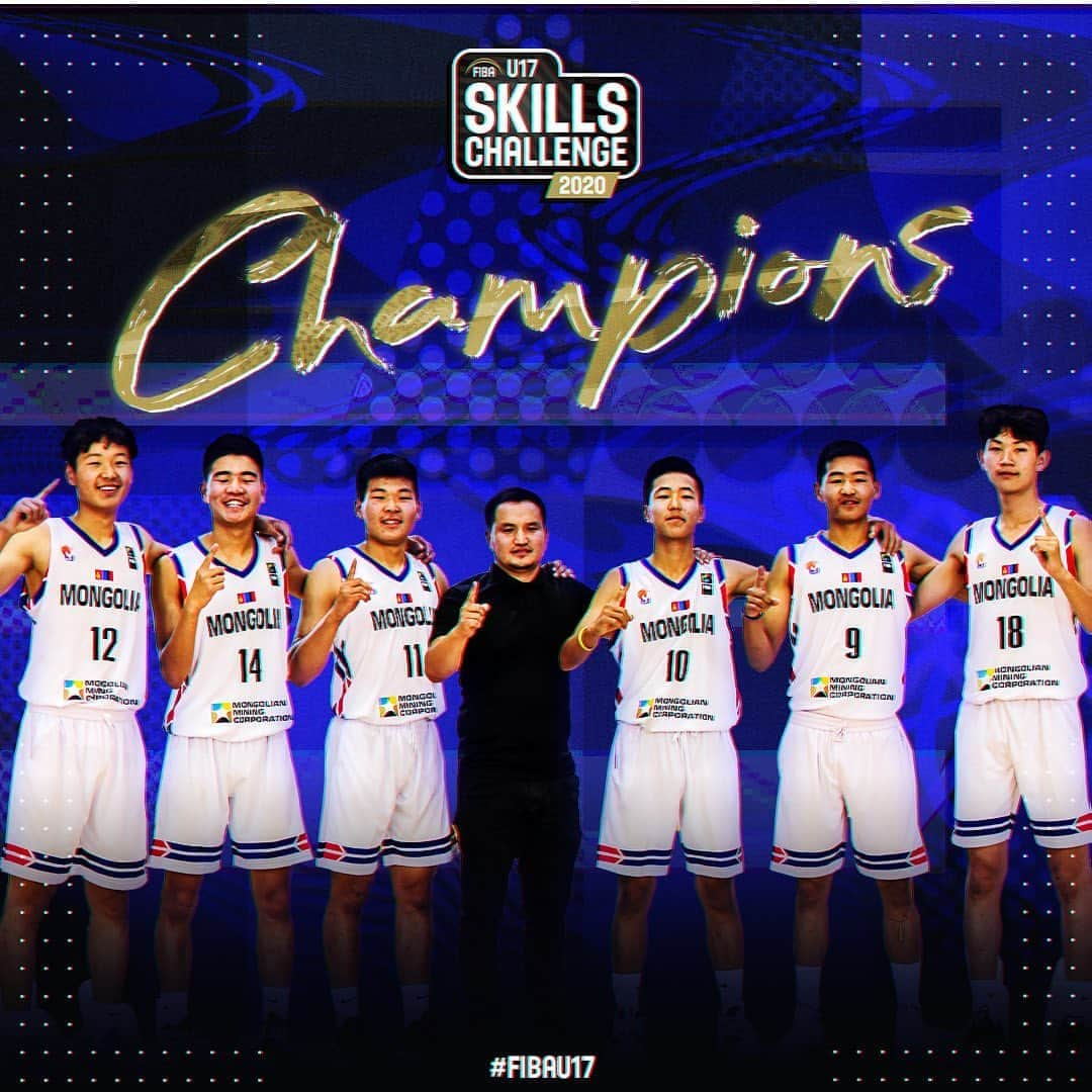 FIBAさんのインスタグラム写真 - (FIBAInstagram)「Big congratulations to #China 🇨🇳 & #Mongolia 🇲🇳 on winning the #FIBAU17 Women’s Skills Challenge & FIBA U17 Skills Challenge 🏆🥳  🙌 up for your TISSOT MVPs: 🇨🇳's Li Qingyang 🇲🇳's Bolor Erdene Gantsolmon」8月24日 4時47分 - fiba