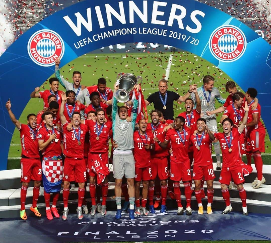 バイエルン・ミュンヘンさんのインスタグラム写真 - (バイエルン・ミュンヘンInstagram)「🏆 #MiaSanChampions 🏆  #UCLFinal #MiaSanMia #FCBayern #Champions #MissionLis6on」8月24日 6時16分 - fcbayern