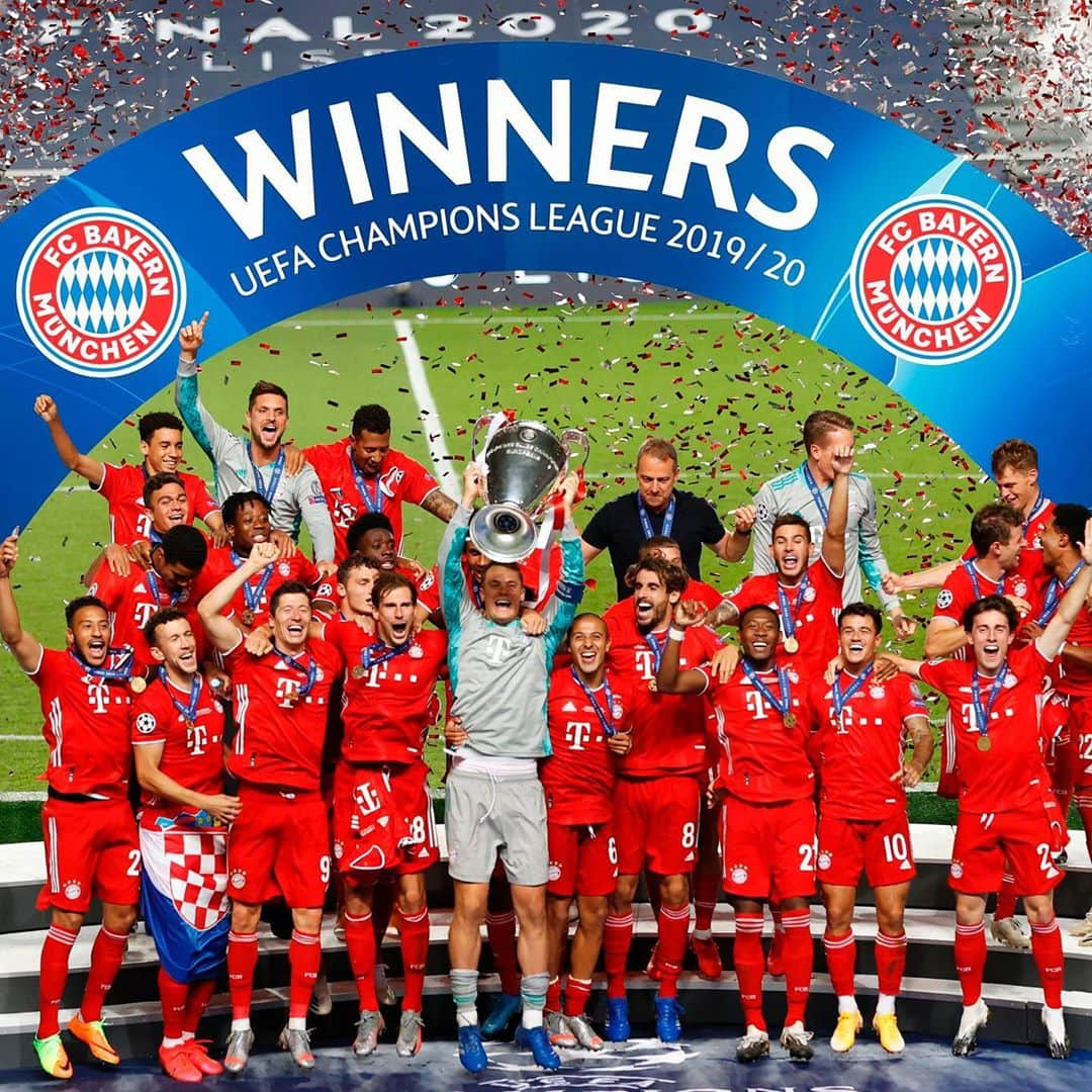 レオン・ゴレツカさんのインスタグラム写真 - (レオン・ゴレツカInstagram)「We have a team! #ChampionsofEurope #Triple @fcbayern @championsleague 🏆」8月24日 6時25分 - leon_goretzka