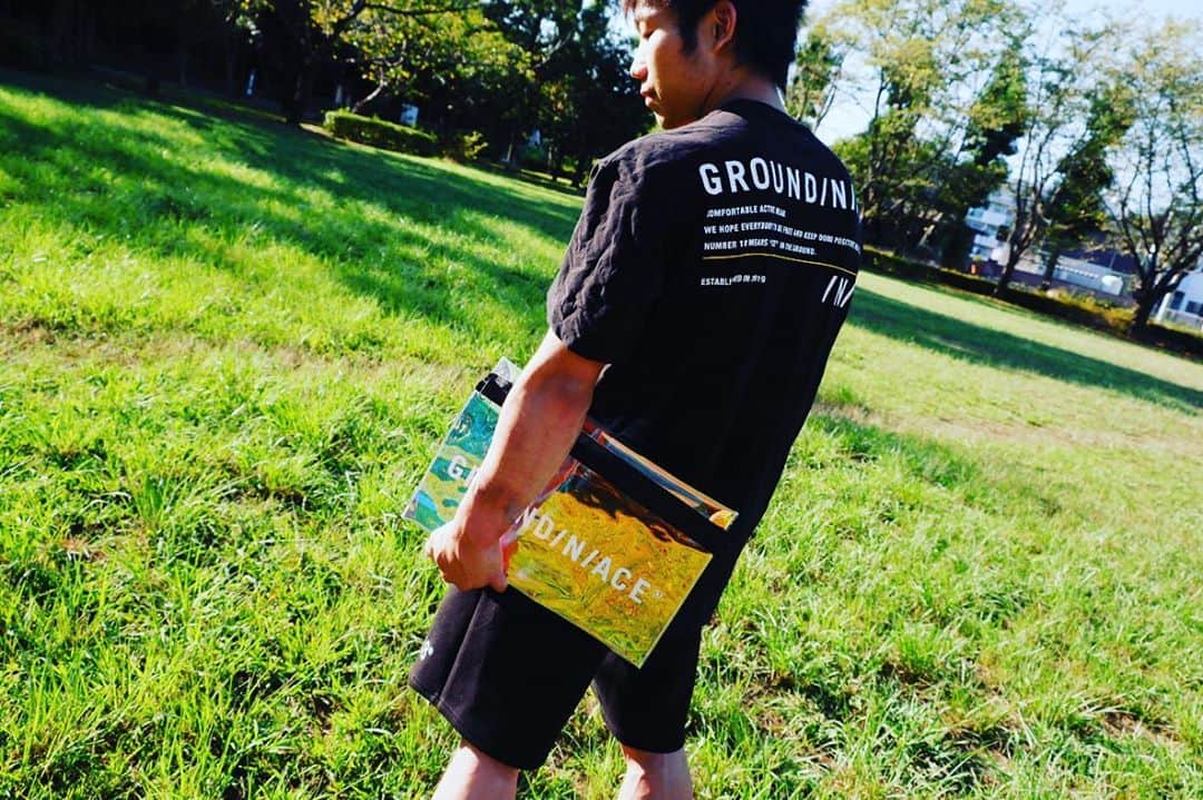 宮地秀享さんのインスタグラム写真 - (宮地秀享Instagram)「グランダンエース(groundnace) 是非チェックしてください😁  These cool bag and what I wear were made by  @ground_n_ace   #groundnace  #ground_n_ace   #グランダンエース」8月24日 17時21分 - gymhide