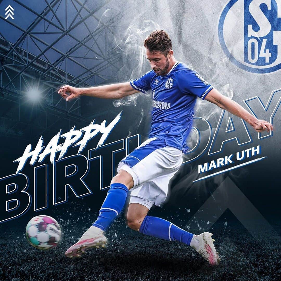 シャルケ04さんのインスタグラム写真 - (シャルケ04Instagram)「Happy Birthday, @markuth! 🎉🎉🎉 . . #S04 #Schalke #Knappen #Königsblau #Uth #HappyBirthday」8月24日 17時02分 - s04