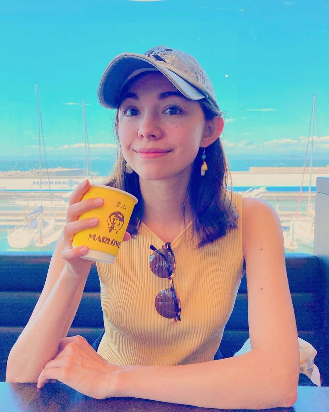 横山エリカさんのインスタグラム写真 - (横山エリカInstagram)「💛➕💙=🥰」8月24日 17時18分 - erika0630