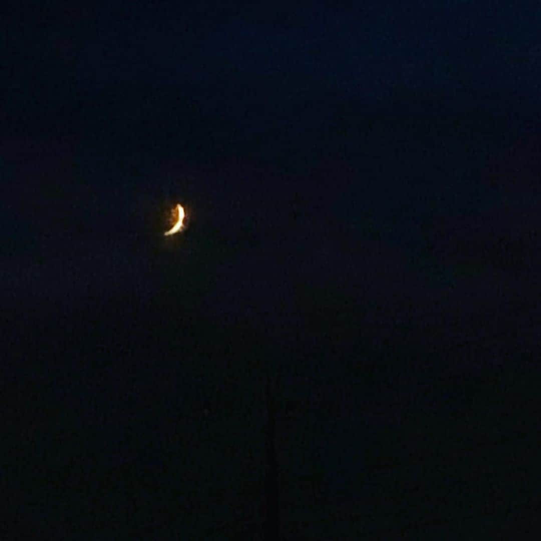 豊原江理佳さんのインスタグラム写真 - (豊原江理佳Instagram)「細くても強く輝いていた月🌙  みなさまいかがお過ごしですか？ インスタの更新が まちまちになっちゃって ごめんなさい。 マイペースではありますが 上げていけたらなと思います。  こういう状況の中ではありますが みなさまどうかお元気で…」8月24日 8時35分 - erika_lunat