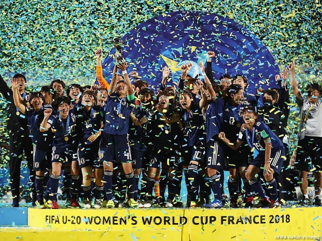 日本サッカー協会さんのインスタグラム写真 - (日本サッカー協会Instagram)「【#OnThisDay】2018.8.24🔙 ・ 2年前の今日、#U20日本女子代表 が世界一に！2011年 #なでしこジャパン、2014年 U-17と続き、史上初の女子ワールドカップ3世代制覇を達成しました！ ・ FIFA U-20女子ワールドカップフランス2018決勝 日本 3-1 スペイン 📍フランス/Stade de la Rabine ⚽#宮澤ひなた,#宝田沙織,#長野風花 ・ GK #スタンボー華 DF #南萌華(C) #高橋はな #宮川麻都 #北村菜々美 MF #林穂之香 #宮澤ひなた #長野風花 #遠藤純⇒90'#村岡真実 FW #宝田沙織 #植木理子 監督 #池田太 ・ #nadeshiko #daihyo #jfa #女子サッカー」8月24日 8時30分 - japanfootballassociation