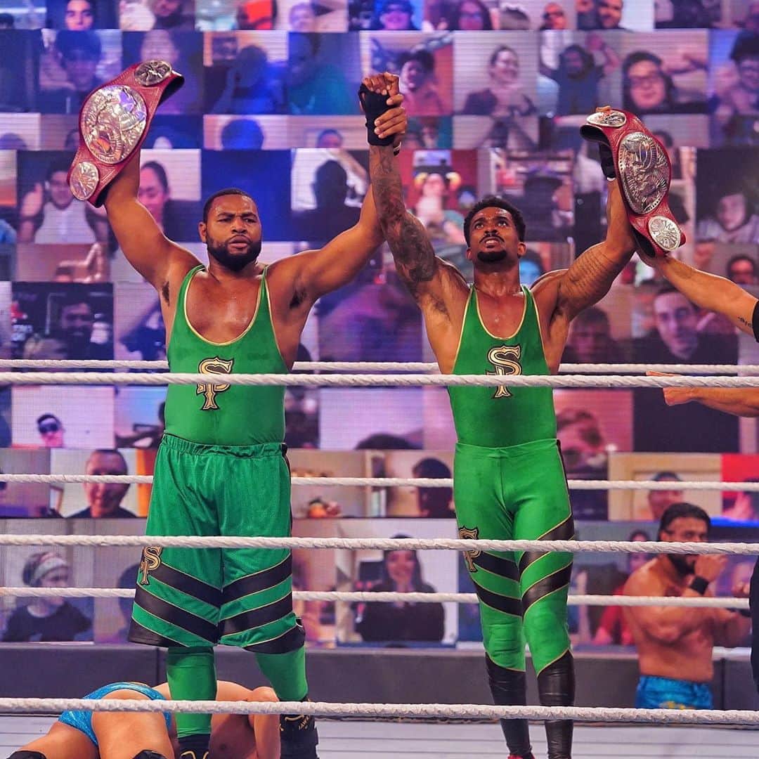 WWEさんのインスタグラム写真 - (WWEInstagram)「The #StreetProfits retain their #WWERaw Tag Team Titles and keep their historic reign going!! Sorry @zelina_vegawwe! 😢 #SummerSlam #WWEThunderDome」8月24日 8時52分 - wwe