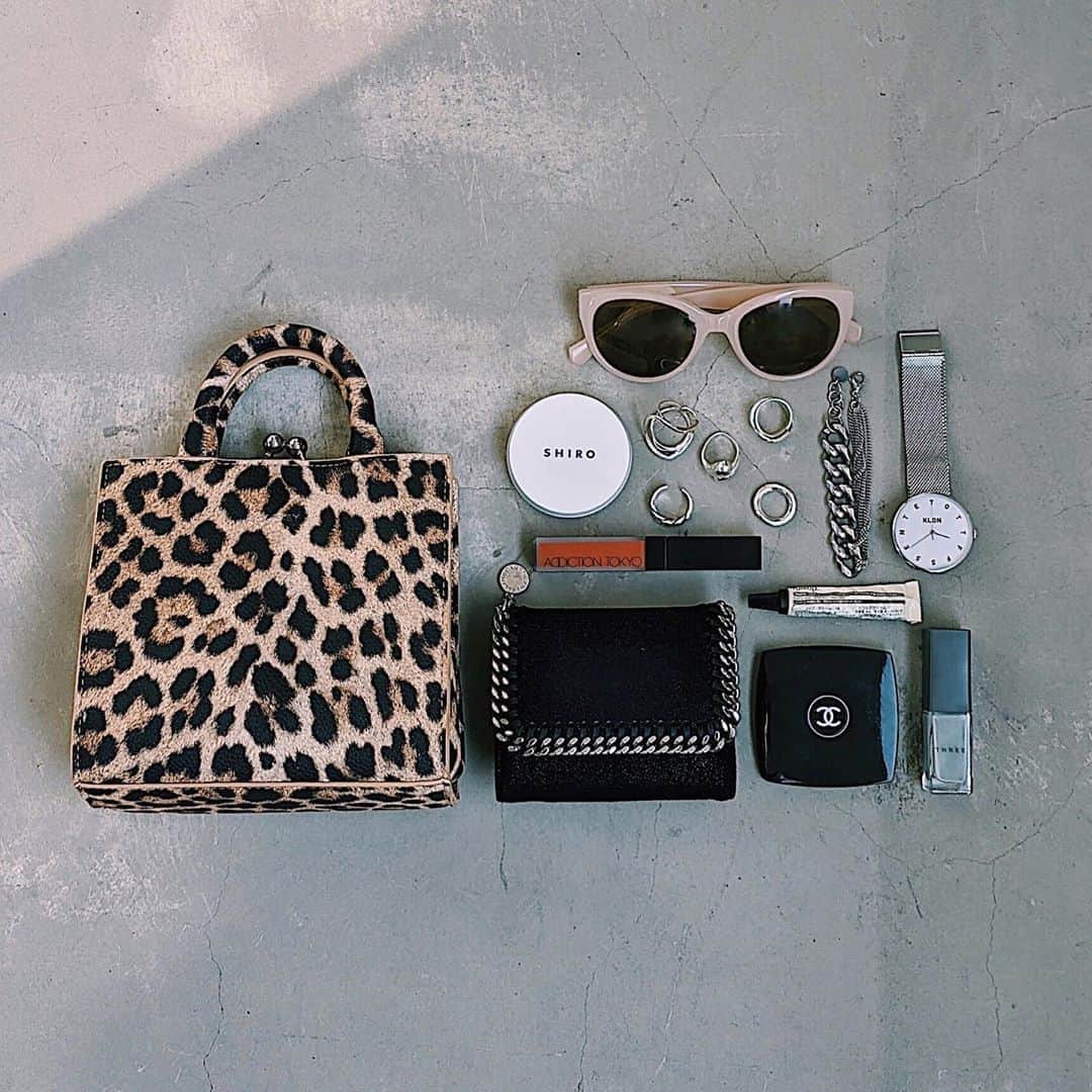 のインスタグラム：「〻🐯🍎🧁🍹 OHYoo‥🐥 ． そろそろ レオパの出番が増えそうだよ♡ ． ．  #fashion  #MOUSSY #stellamccartney  #SHIRO  #teampixel #baroque_pixel #pixelで撮影」