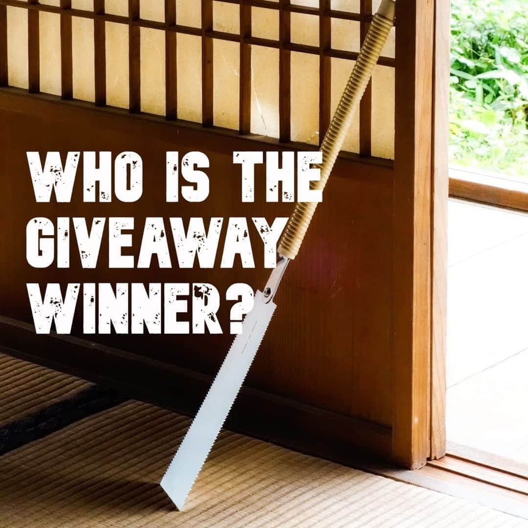 SUIZAN JAPANさんのインスタグラム写真 - (SUIZAN JAPANInstagram)「We thank everyone for participating in the campaign. Sorry for the late announcement. The winner of the giveaway campaign is @michaels.woodworking. Congratulations! We'll be holding a giveaway campaign again soon, so stay tuned!  #suizan #suizanjapan #japanesesaw #japanesesaws #japanesetool #japanesetools #japaneseplane #craftman #craftmanship #ryoba #doubleedge #dovetail #dovetailsaw #handsaw #pullsaw #woodwork #woodworker #woodworkers #woodworking #woodworkingtools #furnitureworkshop #furnituredesign #furnituremakeover #furnituremaker」8月24日 10時25分 - suizan_japan