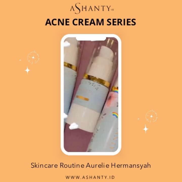 ASHANTY BEAUTY CREAM OFFICIALのインスタグラム：「Penasaran banget nih kak Aurel pake skincare apasih ?  Kak Aurel selalu rutin menggunakan skincare by @ashantyid nah yang satu ini cocok banget untuk kamu yang punya masalah kulit wajah yang berminyak dan berjerawat. Selain mampu mengatasi jerawat membandel Acne Cream Series juga mampu mencerahkan wajah, membuat wajah lebih sehat dan berseri ✨  ______________________________ Informasi dan pemesanan  Ashanty Beauty Cream  WA: 081287388885 WA: 081293823950 WA: 087778489900 WaA: 085781140354 ⚡️ Fast Respons Click Link On Bio Instagram @ashantyid ❣️ ______________________________ #ashantybeautycream #creamashanty #skincareashanty #skincare #skincareartis #skincarelokal #creamwajah #creamperawatanwajah #obatjerawat #jerawat #kosmetik #krimwajah #creamwajah #whiteningcream #ashantyid #ashanty #ahha #kepastian #aurelhermansyah」