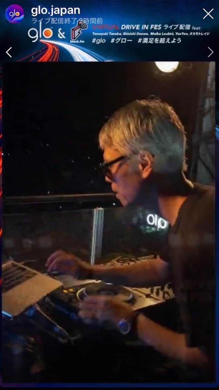 大沢伸一のインスタグラム：「#glo #グロー#ドライブインフェス #満足を超えよう#shinichiosawa」