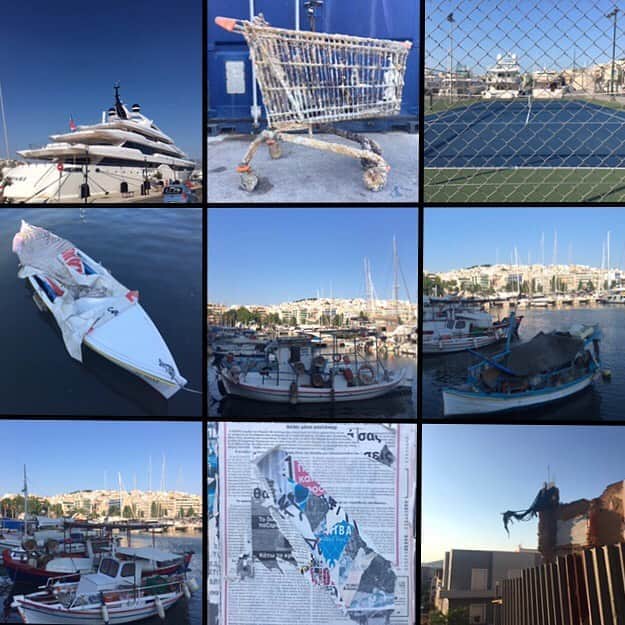 ジャンポールレスパナールのインスタグラム：「. Piraeus enneaptych」