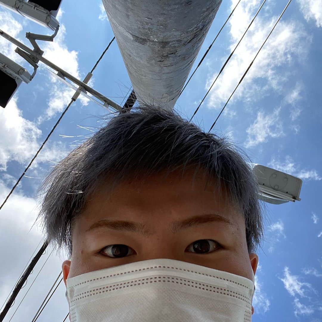 那須川天心さんのインスタグラム写真 - (那須川天心Instagram)「髪色を変えた 青空こんにちわ」8月24日 13時17分 - tenshin.nasukawa