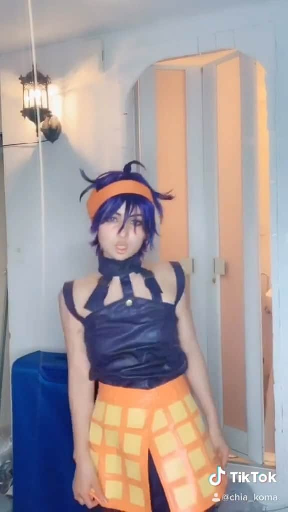 チアコマのインスタグラム：「#cosplay #コスプレ #ナランチャ #narancia #jojo #ジョジョ #goldenwind」