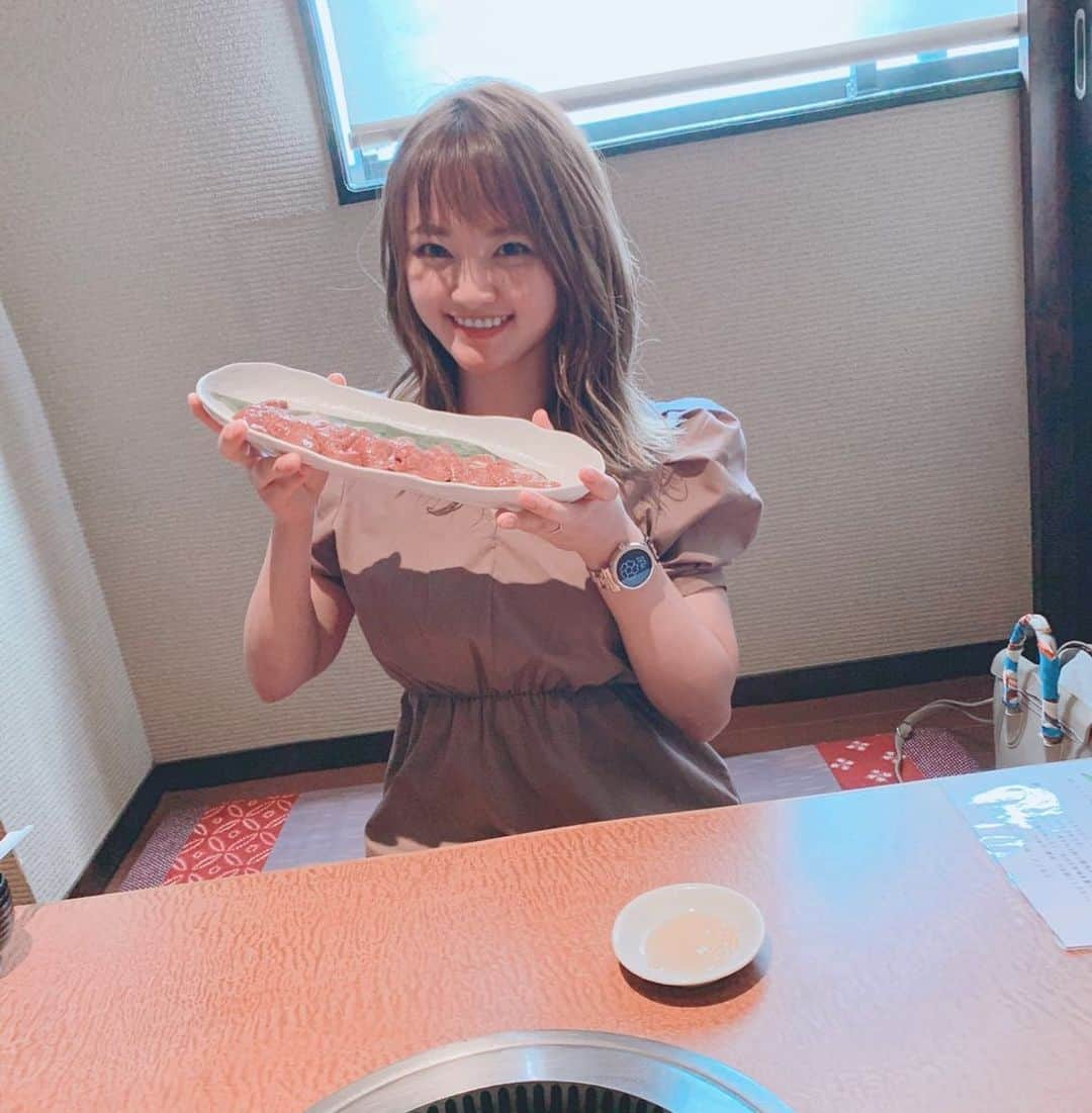 平林あずみのインスタグラム：「❤︎ 大好き焼肉〜💕 やっぱり焼肉が1番すきかも🥰💛 * #焼肉 #やきにく #お肉 #焼肉ランチ #ランチ #美味しすぎる #お肉大好き」