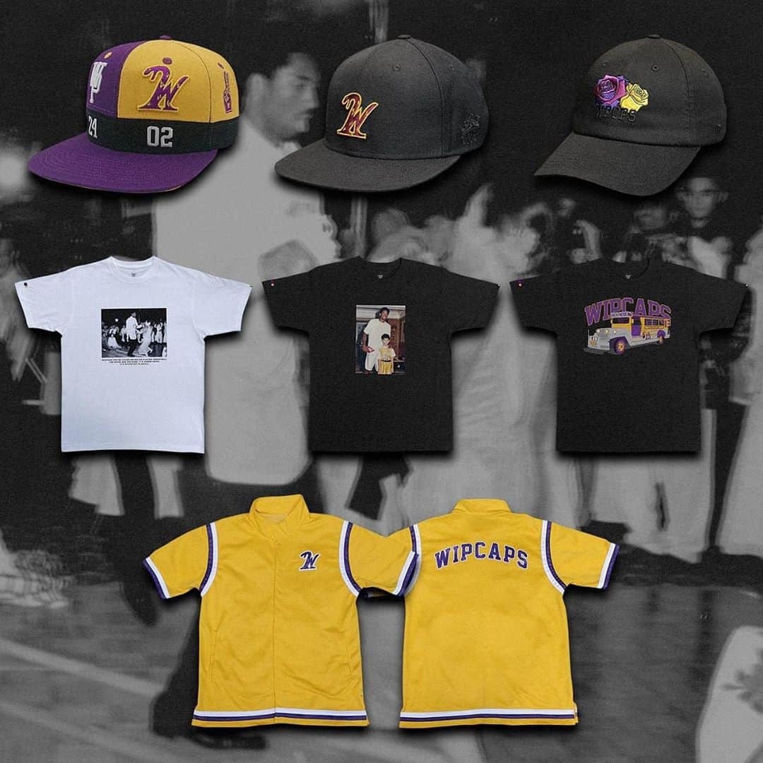 ポール・ソリアーノのインスタグラム：「Awesome tribute!! #8 #24 #Mamba #Kobe The latest from WIPCAPS!! @wip_pi  DEAR KOBE now available at https://wipcaps.com/collections/dear-kobe  💜💛  For every purchase of the Kobe Tribute items 500php will be donated to the https://mambaonthree.org/  For every purchase of the Jeepney Tee 500php will be donated to @para.ho.ph, a fundraising campaign for our Filipino Jeepney drivers whose livelihood are heavily affected by COVID-19.」