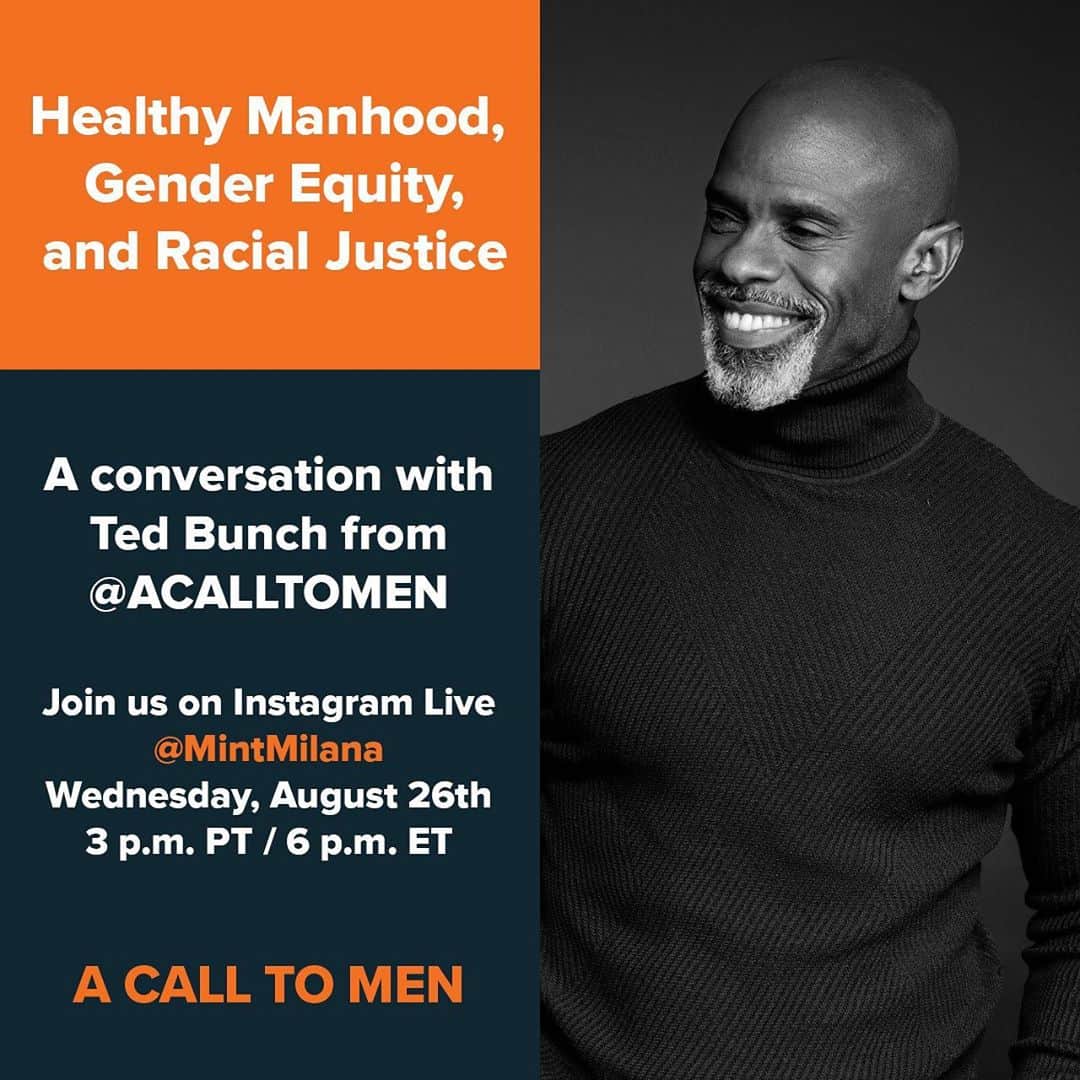 ミラーナ・ヴァイントゥルーブのインスタグラム：「Can not wait to go live with this guy! What a legend.  @acalltomen @ted.bunch」