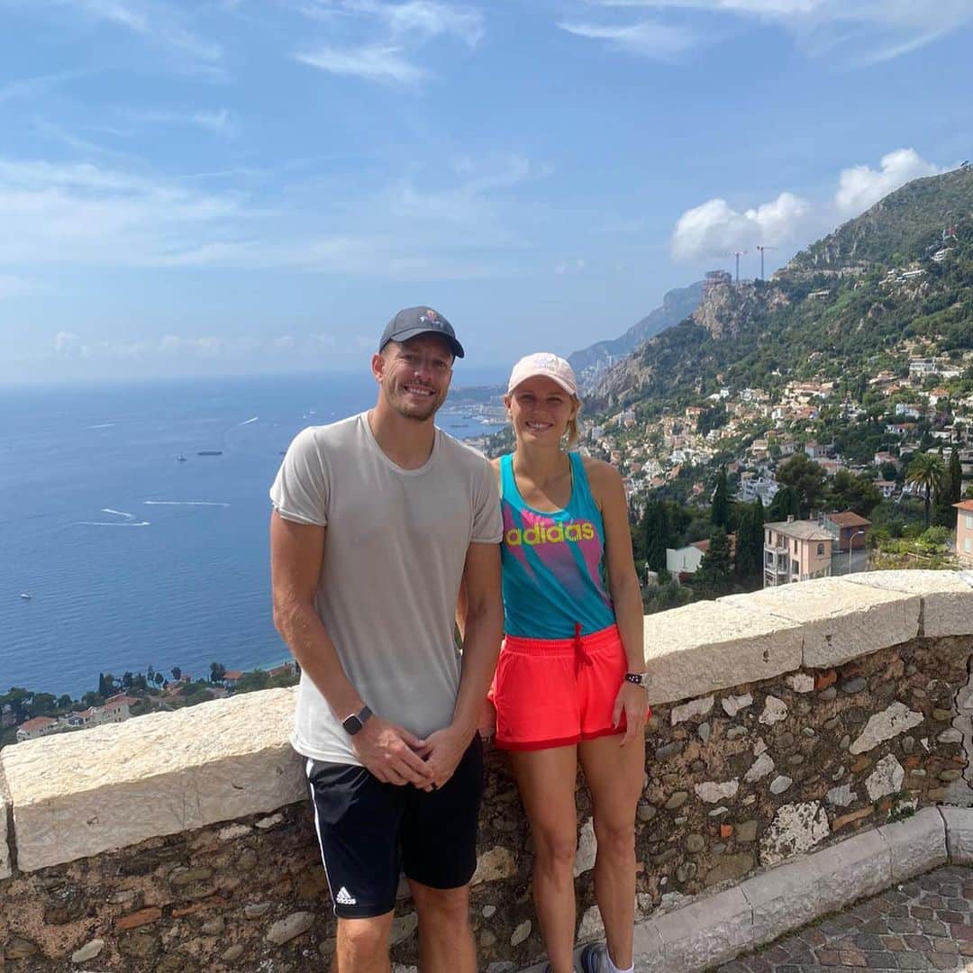 CarolineWozniackiさんのインスタグラム写真 - (CarolineWozniackiInstagram)「Day hike from Monaco! Now time for some well deserved ice cream 😋😁」8月25日 2時43分 - carowozniacki