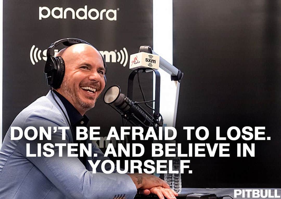 ピットブルのインスタグラム：「#MotivationMonday」