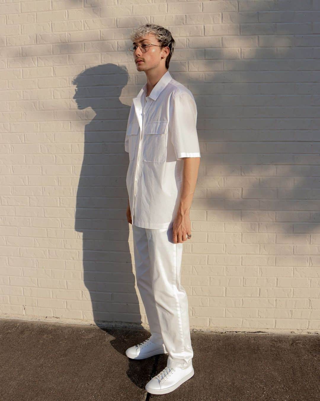 Club Monacoのインスタグラム：「Crisp summer whites. This season's alternative to classic blue jeans. @kevinpeterwilson」