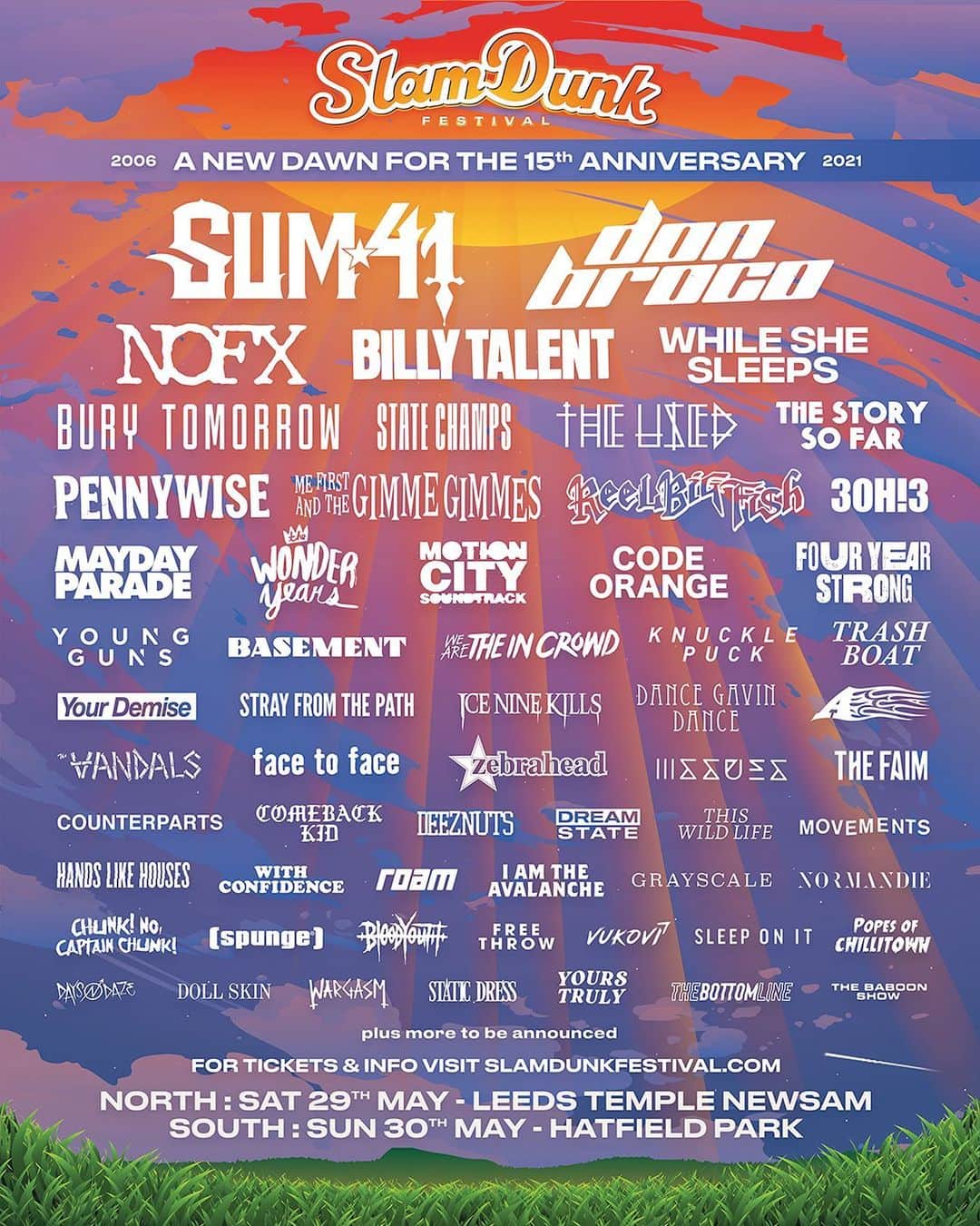 Don Brocoのインスタグラム：「SLAM DUNK 2021 🤗🤗🤗 @slamdunkmusic」