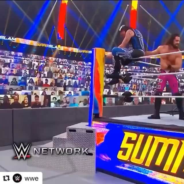 レイ・ミステリオ・ジュニアのインスタグラム：「Just like you said @dominik_35 win or loose you brought a fight!   #LoveYouSon #SoProud #YouKilledIt #SummerSlam」