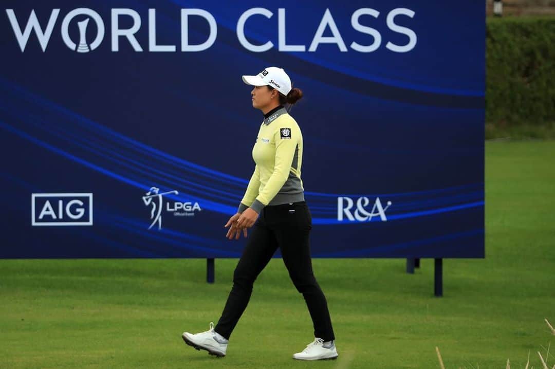 ミンジー・リーのインスタグラム：「Had so much fun playing Links golf😊 Huge thankyou to @ladies_scottish  @aigwomensopen @imggolf @therandagolf @therenaissanceclub @royaltroongc for staging the Scottish Open & British Open this year. For always supporting the women’s game and letting us showcase our talent. We are beyond grateful for the opportunity to play at these testing times. I hope everyone watching had as much fun as I did playing these past couple weeks☺️ #makinghistory」