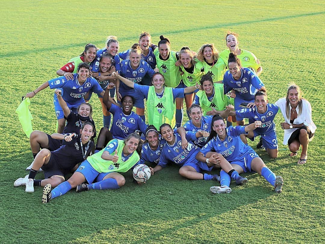 エンポリFCさんのインスタグラム写真 - (エンポリFCInstagram)「Buona la prima azzurre!💪💙」8月24日 17時44分 - empoli_fc_official